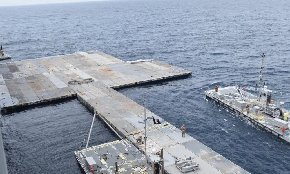 Γάζα: Έτοιμη η προβλήτα για την ανθρωπιστική βοήθεια - Φεύγει το πρώτο πλοίο από την Κύπρο